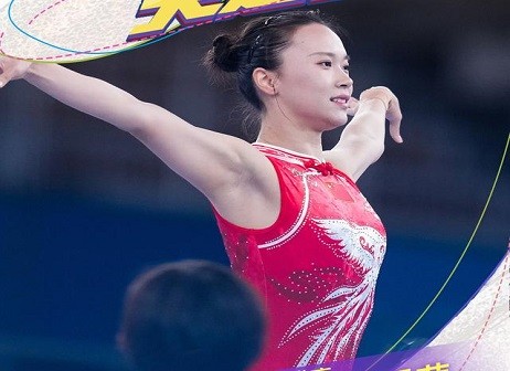 第17金！女子蹦床中國(guó)強(qiáng)勢(shì)包攬金銀牌 朱雪瑩奪冠